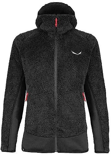 SALEWA Tognazza PL W Jkt Giacca in Pile da Donna, Black out Melange, XS