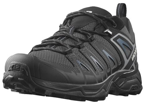 Salomon X Ultra Pioneer Aero Herren Outdoorschuhe, Outdoor-bereit, Stabil und gedämpft, Hervorragender Grip, Black, 42 2/3