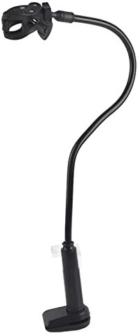 Joyzan Pet Hair Dryer Clip, Dog Pet Grooming Table Hair Dryer Stand Holder Adjustable Flexible Arm Hose Tube Holder 360 Degree Rotation with Clamp Dog Shower Accessories