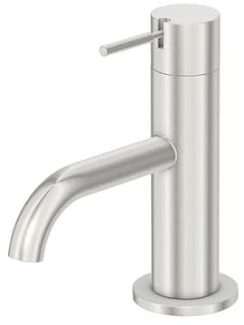 Steinberg Serie 100 Waschtischarmatur, Kaltwasser, ohne Ablaufgarnitur, Ausladung: 100mm, 1002500, Farbe: Brushed Nickel