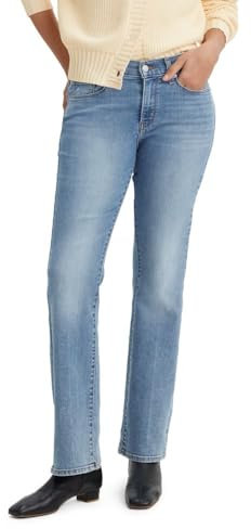 Levi's Women's Classic Bootcut Jeans, Rare Form NO Knee DX, 27 W/30 L