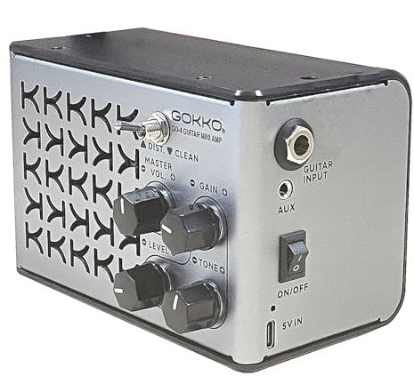 GOKKO 10W Portable Rechargeable Guitar AMP for Electronic Guitar