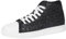 Soupliebe Damen Glitzer Sneaker Pailletten Schuhe, Karneval Rot Weiss Damen Glitzerschuhe für Damen Chucks Party Glamour Outfit Accessoires Damenschnürer Damenboots