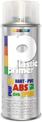 Deco Color 1 Stück Plastic Primer 400ml - passend für Lackspray Metallic (1 Dose Plastic Primer 400ml)