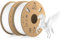 Creality Fast PLA Filament, Weiß Filament 1.75mm Fast PLA 2KG, 3D Drucker Filament PLA Maßgenauigkeit +/- 0.03 mm, 3D Druck Materialien für die Meisten 3D Drucker, 2 Rollen