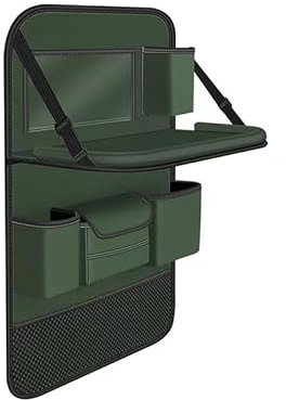 OTTSAN Rückenlehnenschutz Auto für Toyota bB Open Deck, Auto Rücksitz Organizer Wasserdicht Kick-Matten-Schutz für Autositz Rücken Aufbewahrungstasche Auto Zubehör,B-1PC