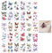 30 Blatt 3D-Schmetterlings-Tattoo-Aufkleber, Temporäre Tattoos Für Erwachsene, Tattoo-Aufkleber Für Frauen, Gesichtskunst-Tattoos, Kreative Tattoo-Aufkleber, Dekorative Tattoos