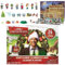 Adventskalender 2024 National Lampoons Adventskalender 2024,24 Tägiger Weihnachts Adventskalender, Station Und Griswold Family Tree Accessoires Weihnachts Countdown Kalender (ABS (1 Stück))