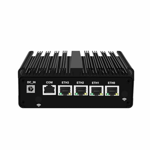 PcZinophyte N150 Firewall Router Upgraded Version Fanless Mini PC 4xi226-V 2.5G Solid Computer Proxmox OPNsense