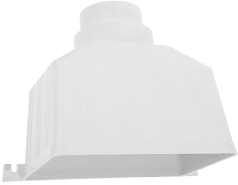 Veemoon Regenwasser-rohr Für Fallrohre Dachrinnenableiter Aus Pvc-material Fallrohr-entwässerungsanschluss Für Außenrinnen Dachrinnentrichter Und Zubehör Regenwassersammelzubehör