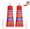 Kiuiom Joint Carter Huile Moteur,Pate a Joint Moteur,Mastic d'étanchéité pour Moteur 2PC Pate a Joint Moteur Haute Temperature,Plage de Résistance à la Chaleur de -60℃-320℃ -85g (Rouge)