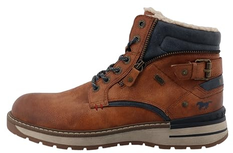 MUSTANG Herren Stiefeletten Maril | Erwachsene Schnürstiefeletten | 15M0011002 | Weite G | Reißverschluss