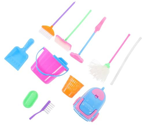 CIYODO 1 Satz Mini -Reinigungswerkzeugspielzeug Kinderspielzeug Reinigungsspielzeug Mini-Sachen Kleinkind vorgeben reinigen Plastik