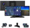 10,26 Schermo per Auto, Registratore 4K per Anteriore + Telecamera di Retromarcia 1080P, Schermo Android Auto Car Play con Touch Screen HD/AUX/Mirror Link/64G TF