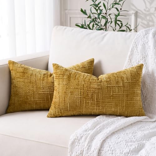 30x50cm Kissenbezug Cord Decor Boho Kissen Gelb Wohnzimmer Deko Modern Pillow Cover Wohnzimmer Kissen Couch Zierkissen Hüllen Sofa Kissenbezug Bunt Cozy Deko Boho Style Couch Polster Kissenhülle 30x50