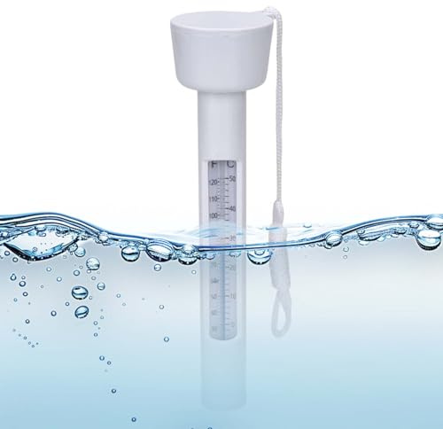 Pool-Thermometer Schwimmend Leicht Ablesbar