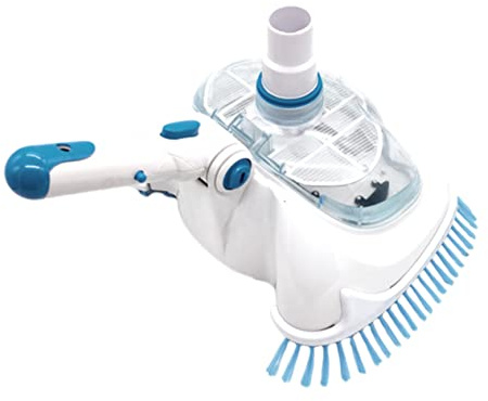 Yardenfun Brosse de Nettoyage pour Piscine avec Tête Aspirante Accessoire de Nettoyage de Piscine Durable
