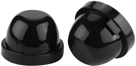 LUCKDANO 2 Stück 75 Mm LED-Scheinwerferdichtungs-Abdeckkappen, Scheinwerfer-Staubkappen, Scheinwerfer-Gummikappen, Staubdicht für Beleuchtungsbaugruppen mit PVC-Gummischutz