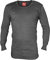 HEAT HOLDERS - Mens Winter Warm Cotton Thermal Underwear Long Sleeve Top Vest (Medium (38-40 Chest), Charcoal)