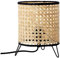 BRILLIANT Lampe Wiley Tischleuchte rattan | 1x A60, E27, geeignet für Normallampen (nicht enthalten) | Mit Schnurzwischenschalter