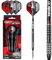Karella SuperDrive 90% Tungsten Steeldart, 22g, für Klassische Dartscheibe, 3 Dartpfeile mit Metallspitze, Dartboard, Wolfram, Profidart mit Flight und Shaft
