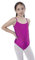 Carnavalife Balletttrikot für Mädchen, ärmellos, Camisola-Stil, Trikot mit Rundhalsausschnitt, für Gymnastik, Tanz, Party, Pink 10-12 Jahre