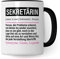 Tasse Sekretärin lustig, Sekretärin Geschenk Beruf, Spruch Kaffeebecher Sekretärinnen Geschenkidee, Beruf Kaffee-Tasse Teetasse Becher