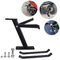 VIAGL Attelage de remorque pour Tondeuse à Gazon, Tracteur de Jardin Pro Hi Hitch Compatible avec Les tondeuses autoportées John Deere Cub Cadet Husqvarna