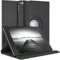 EAZY CASE - Funda para iPad Mini 5 (2019) Protectora Tablet Smart Cover Soporte Giratorio Estuche Plegable 360° rotativo con función Atril Cuero sintético Negro