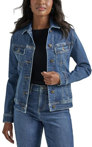 Lee Womens Legendary Rider Denim Jacket Standout X-Large