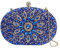 CORIOS Borsetta da Sera Donna Strass Clutch Cerimonia Borsa a Spalla Pochette Piccolo con Catena Elegante Borsa a Tracolla Borse Messenger per Cocktail Festa Cerimonia Ballo Blu