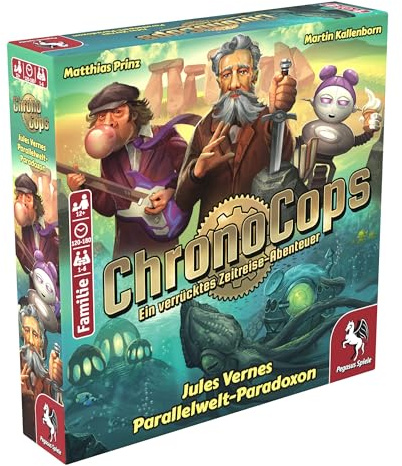 Pegasus Spiele ChronoCops – Jule Vernes Parallelwelt - Paradoxon, 1.99 cm x 2 cm x 4.2 cm
