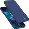 Cadorabo Custodia compatibile con Motorola EDGE 30 in LIQUID BLU - Coperchio protettivo in silicone TPU flessibile