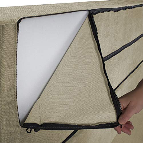 Baldiflex Bezug für Schlafsofa, Modell Tretris, abnehmbar und waschbar, Farbe Sand