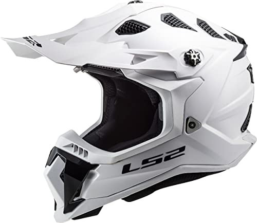 LS2 motocrosshelme Subverter Weiß 06 L