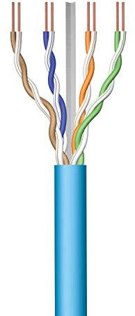 Ewent Bobina Cable Red CAT6A U/UTP,LSZH,50m
