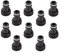 Mivos Lot de 10 raccords de robinet pour robinets avec filetage intérieur BSP 3/4 (24,1 mm) - Adaptateur de robinet avec raccord rapide pour tuyau d'arrosage - Fabriqué en plastique recyclé à 90%