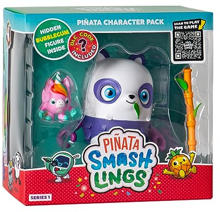 Pinata Smashlings SL6010D Pinata Gelenkfigur Sana Panda, Roblox, offizielles Spielzeug von Toikido
