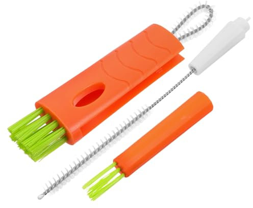 Ciieeo Lightweight Bottle Cap Brush 2-in-1 Multi-function Lid Cleaner for Cup Kettle Plate Portable