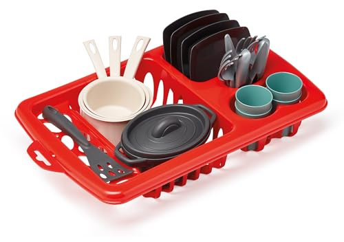 Juguetes ECOIFFIER – Escurridor dinette 33,5 cm – 10956 – Juegos de imitación para niños – + 18 Meses – Fabricado en Francia