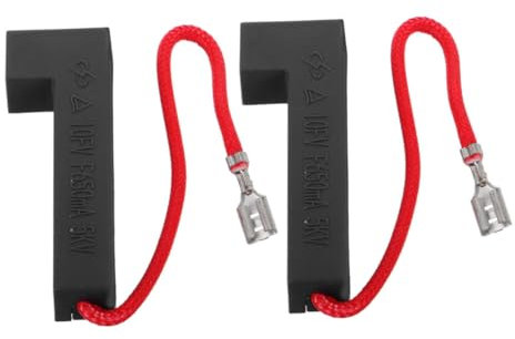 Gatuida Kit De Remplacement De Fusible À Micro-Ondes Haute Tension 2 Pièces Avec Redresseur À Diode Pour Four À Micro-Ondes Camping-Car Et Voyage