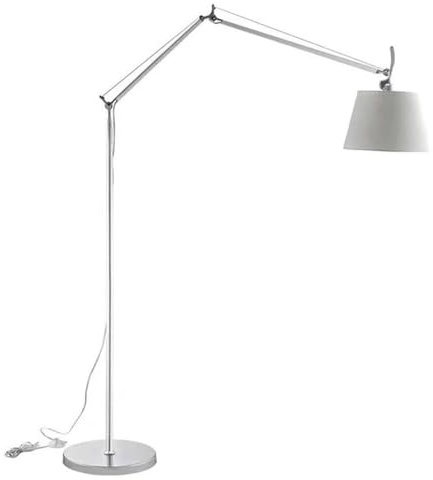 ruyi-1986 Floor Lamp Bedroom Living Room Work Table Lamp Long Arm Swing Arm Floor Lamp Standing Lamps(Medium)