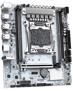 scheda madre Kit di RAM RGB ECC DDR4 Fit For JGINYUE X99M-G con scheda madre M-ATX combo E5 2643 V4 da 8 GB*2 a 2133 MHz, bundle software ARGB fai te e divertente