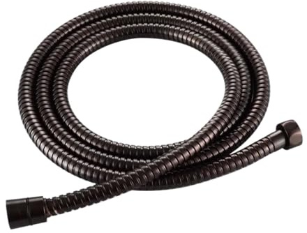 1 x Badezimmer-Zubehör, Duschschlauch, 304 Edelstahl, 1,5 m, flexibler Handheld-Ersatzschlauch (rot)