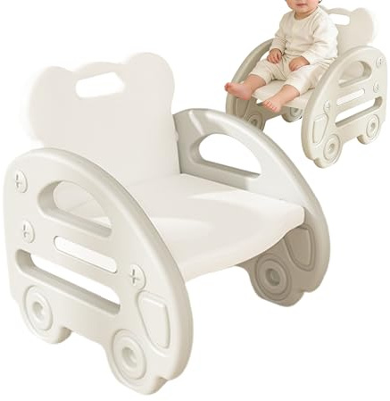 Kinderstuhl | Charmanter und robuster Kinderstuhl mit Cartoon-Motiven für | für Zuhause, Schule, Kindergarten, Outdoor, Garten, Camping, Esszimmer, Arbeitszimmer