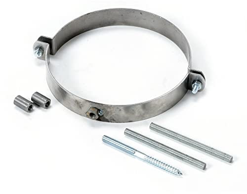 FIREFIX R150/SCH Rohrschellen-Set für Rauchrohre (Ofenrohre) mit 150 mm Durchmesser