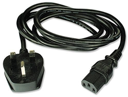 Mains Lead Power Cable Cord with 3 Pin UK Plug replacement for Panasonic Viera TH-37PV500B Plasma TV Television