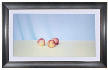 Customized Bezel Compatible for Samsung The Frame TV (New York Black Orange, 65 inch)