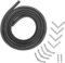 FIND A SPARE Universal 3 & 4 Silicone Rubber Seal 3-in-1 Kit For Oven Cookers with Barbed Corner Clips and Instructions