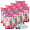 Lyra Pet® | 12 x 5 L = 60 L Lyra Power Silica Silikat Katzenstreu + 2 Spielmäuse | 100% Kieselgel | Keine Klumpenbildung | Neutralisiert den Geruch | Staubfrei & Unparfümiert | Hygienisch & Saugstark